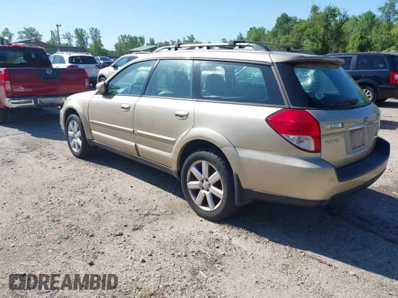 2008 Subaru Outback Limited с VIN 4S4BP62C987356766, выставлен на аукционе IAAI как лот 42141625 с пробегом 165 238 миль миль и . История ставок и продаж доступна на DreamBid. Изображение 3.