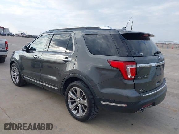 2018 Ford Explorer Limited с VIN 1FM5K7FH5JGC84624, выставлен на аукционе IAAI как лот 41509953 с пробегом 133 695 миль миль и . История ставок и продаж доступна на DreamBid. Изображение 3.