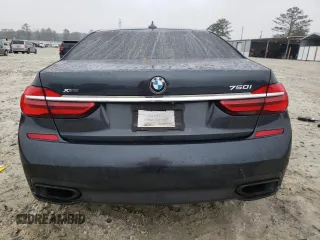 2016 BMW 7 Series 750i xDrive with VIN WBA7F2C54GG415272, listed as a Copart auction lot 86573664 with Not provided miles and Salvage title. Bid and sale history available at DreamBid. Image 6.