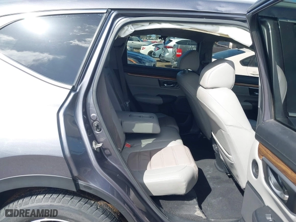 2019 Honda CR-V Touring with VIN 7FARW1H99KE005270, listed as a IAAI auction lot 41762812 with 122,583 mi miles. Bid and sale history available at carsss.com. Image 8.