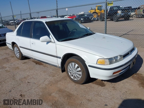 1993 Honda Accord z VIN 1HGCB765XPA035041, wystawiony jako IAAI lot #42220779 z przebiegiem 322 426 mil mil oraz . Historia ofert i sprzedaży dostępna na DreamBid. Obrazek 1.