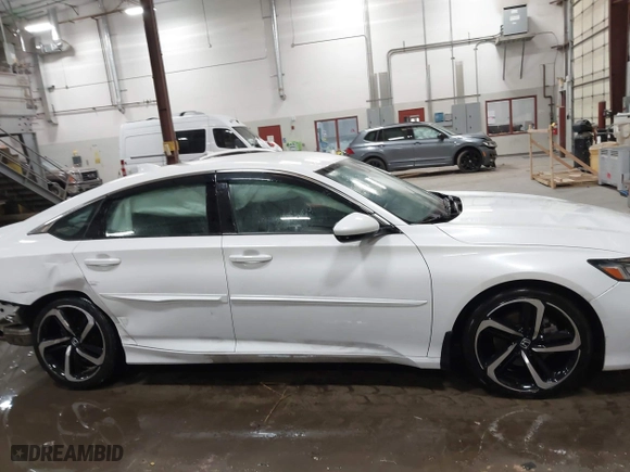 2019 Honda Accord Sedan Sport 1.5T with VIN 1HGCV1F34KA086241, listed as a IAAI auction lot 41285423 with 80,081 mi miles. Bid and sale history available at carsss.com. Image 13.
