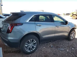 2021 Cadillac XT5 FWD Premium Luxury with VIN 1GYKNCRS1MZ109854, listed as a Copart auction lot 50368555 with 13,069 mi miles and Salvage Title. Bid and sale history available at carsss.com. Image 3.