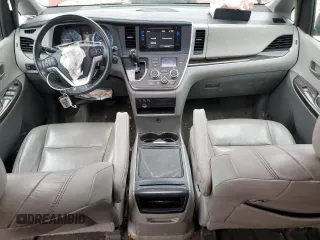 2016 Toyota Sienna XLE with VIN 5TDYK3DC7GS718168, listed as a Copart auction lot 51517495 with 146,421 mi miles and Salvage Title. Bid and sale history available at carsss.com. Image 8.