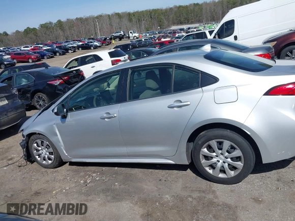 2020 Toyota Corolla LE with VIN JTDEPRAE1LJ005304, listed as a IAAI auction lot 41752750 with 51,929 mi miles. Bid and sale history available at carsss.com. Image 14.