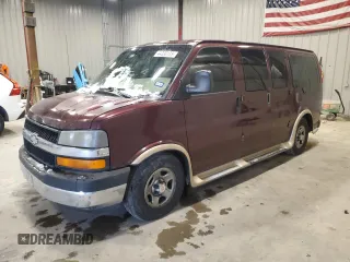 2005 Chevrolet Express Cargo Van YF7 Upfitter with VIN 1GBFG15T151204195, listed as a Copart auction lot 44330135 with 120,189 mi miles and Clean Title. Bid and sale history available at carsss.com. Image 1.