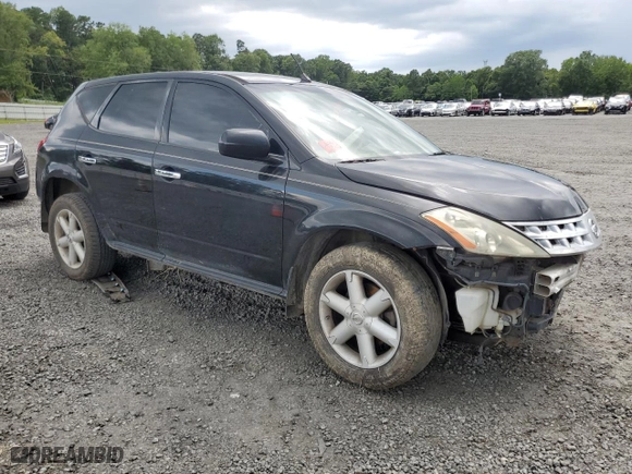 2005 Nissan Murano SE with VIN JN8AZ08WX5W415743, listed as a Copart auction lot 61171934 with 157,175 mi miles and Salvage Title. Bid and sale history available at carsss.com. Image 4.