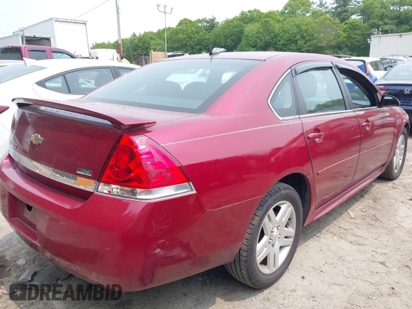 2011 Chevrolet Impala LT Fleet with VIN 2G1WG5EK2B1274359, listed as a IAAI auction lot 42369941 with 123,038 mi miles and . Bid and sale history available at DreamBid. Image 4.