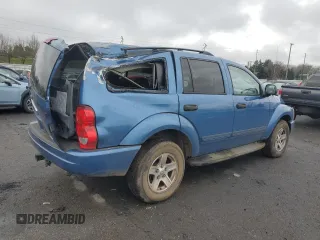 2005 Dodge Durango SLT z VIN 1D4HD48D25F532329, wystawiony jako Copart lot #44386305 z przebiegiem 149 100 mil mil oraz Szkoda całkowita • Salvage title. Historia ofert i sprzedaży dostępna na DreamBid. Obrazek 3.