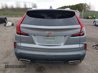 2025 Cadillac XT4 AWD Premium Luxury with VIN 1GYFZDR41SF131347, listed as a IAAI auction lot 42082199 with 9,416 mi miles and . Bid and sale history available at carsss.com. Image 17.