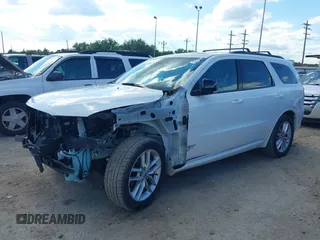 2023 Dodge Durango GT Plus with VIN 1C4RDHDG5PC635967, listed as a IAAI auction lot 42238284 with 42,324 mi miles and . Bid and sale history available at DreamBid. Image 21.