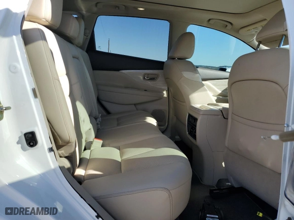 2017 Nissan Murano SL with VIN 5N1AZ2MH1HN153177, listed as a Copart auction lot 42220095 with 57,594 mi miles and Salvage Title. Bid and sale history available at carsss.com. Image 10.