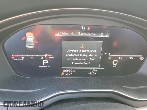 2020 Audi A4 Premium Plus z VIN WAUENAF40LA051288, wystawiony jako Copart lot #49604125 z przebiegiem 56 990 mil mil oraz Szkoda całkowita • Salvage title. Historia ofert i sprzedaży dostępna na DreamBid. Obrazek 9.
