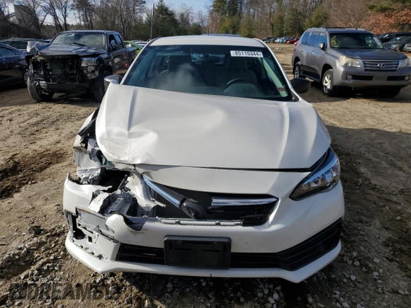 2023 Subaru Impreza with VIN 4S3GTAA61P1713587, listed as a Copart auction lot 85115344 with 15,337 mi miles and Salvage title. Bid and sale history available at DreamBid. Image 5.