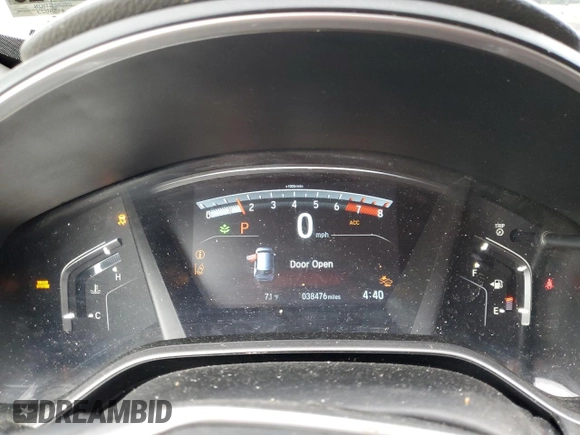 2021 Honda CR-V EX-L with VIN 2HKRW2H85MH612621, listed as a Copart auction lot 59610025 with 38,476 mi miles and Non repairable. Bid and sale history available at DreamBid. Image 9.