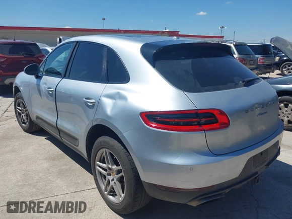 2017 Porsche Macan z VIN WP1AA2A58HLB81896, wystawiony jako IAAI lot #42251657 z przebiegiem 135 214 mil mil oraz . Historia ofert i sprzedaży dostępna na DreamBid. Obrazek 3.