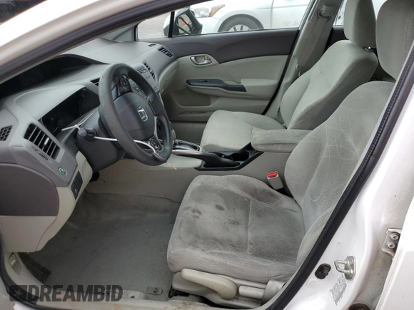 2012 Honda Civic LX с VIN 19XFB2F57CE098877, выставлен на аукционе Copart как лот 56989265 с пробегом 136 036 миль миль и Списание • Salvage title. История ставок и продаж доступна на DreamBid. Изображение 7.