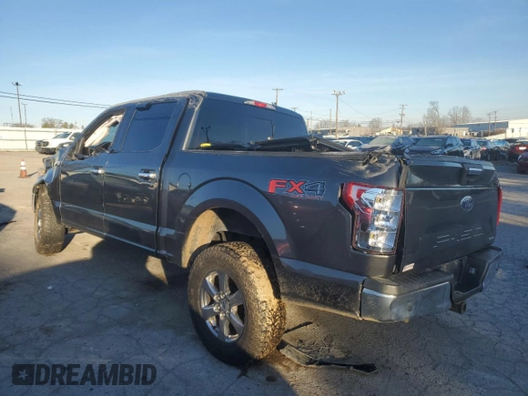 2018 Ford F-150 XL with VIN 1FTEW1EP7JFB82875, listed as a Copart auction lot 85441284 with 116,261 mi miles and Salvage Title. Bid and sale history available at carsss.com. Image 2.