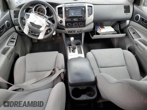 2014 Toyota Tacoma with VIN 5TFLU4EN7EX106909, listed as a Copart auction lot 46906235 with 102,681 mi miles and Salvage Title. Bid and sale history available at DreamBid. Image 8.