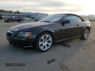 2004 BMW 6 Series 645Ci with VIN WBAEK73404B322426, listed as a Copart auction lot 47235095 with 92,105 mi miles and Clean Title. Bid and sale history available at carsss.com. Image 1.