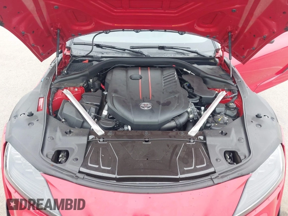 2024 Toyota Supra 3.0 with VIN WZ1DB0G03RW066541, listed as a IAAI auction lot 42520943 with 12,285 mi miles and . Bid and sale history available at DreamBid. Image 10.