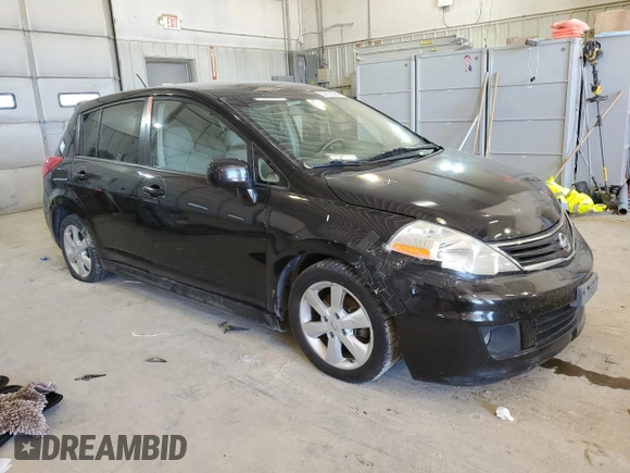 2012 Nissan Versa S with VIN 3N1BC1CP7CK205183, listed as a Copart auction lot 57873584 with 141,575 mi miles and Salvage Title. Bid and sale history available at carsss.com. Image 4.