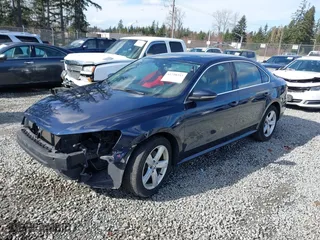 2012 Volkswagen Passat SE with VIN 1VWBP7A3XCC019290, listed as a IAAI auction lot 41728353 with 117,281 mi miles. Bid and sale history available at carsss.com. Image 2.