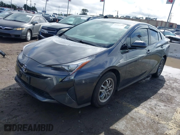 2016 Toyota Prius Four with VIN JTDKARFU6G3013588, listed as a IAAI auction lot 41507590 with 174,360 mi miles. Bid and sale history available at carsss.com. Image 2.