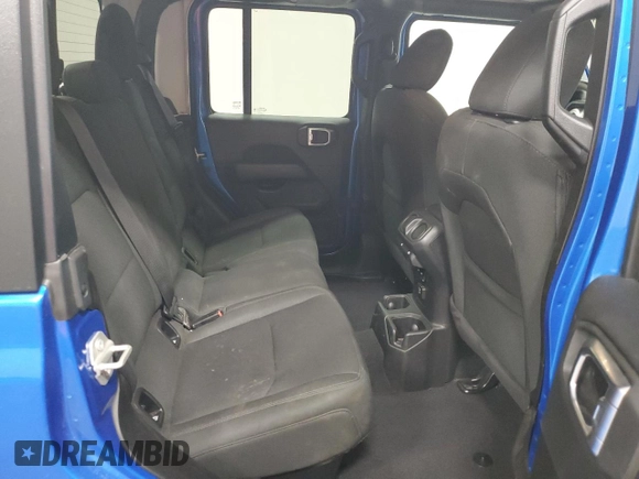 2023 Jeep Gladiator Overland z VIN 1C6HJTFG6PL564337, wystawiony jako Copart lot #59620315 z przebiegiem 31 552 mil mil oraz Czysty tytuł • Clean title. Historia ofert i sprzedaży dostępna na DreamBid. Obrazek 10.