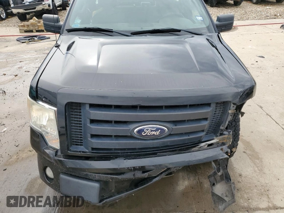 2009 Ford F-150 STX with VIN 1FTRX12W89FA12434, listed as a Copart auction lot 89214205 with 186,144 mi miles and Salvage Title. Bid and sale history available at carsss.com. Image 11.