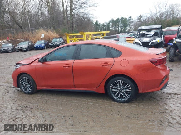 2023 Kia Forte GT-Line with VIN 3KPF54AD1PE602279, listed as a IAAI auction lot 41196633 with 17,423 mi miles. Bid and sale history available at carsss.com. Image 14.
