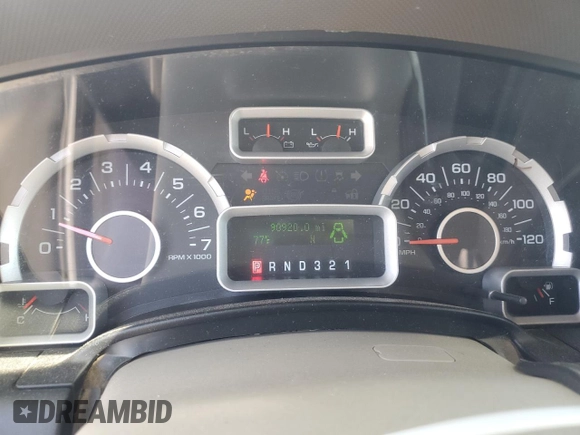 2014 Ford Expedition XL с VIN 1FMJU1G50EEF02576, выставлен на аукционе Copart как лот 55795935 с пробегом 90 920 миль миль и Списание • Salvage title. История ставок и продаж доступна на DreamBid. Изображение 9.