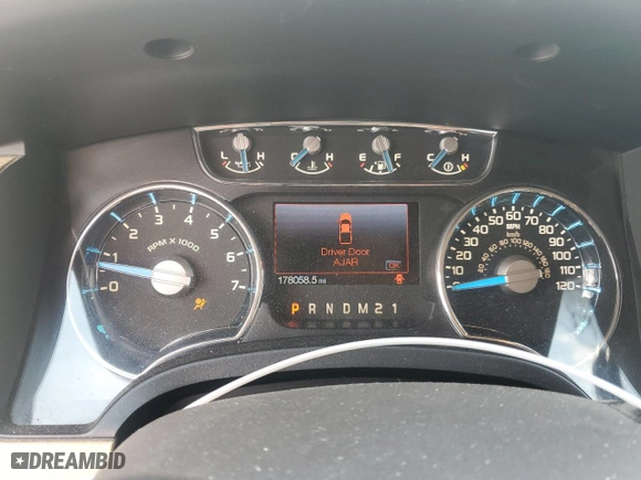 2013 Ford F-150 XL with VIN 1FTFW1CF2DFA99647, listed as a Copart auction lot 50318305 with 178,058 mi miles and Salvage Title. Bid and sale history available at carsss.com. Image 9.