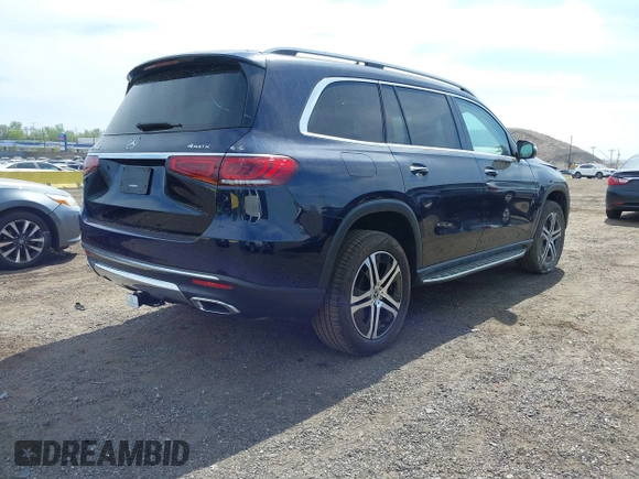 2020 Mercedes-Benz GLS 450 with VIN 4JGFF5KE9LA161262, listed as a IAAI auction lot 42149714 with 41,486 mi miles and . Bid and sale history available at DreamBid. Image 4.