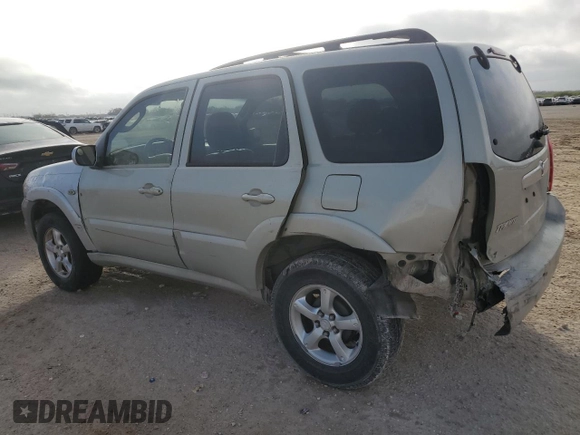 2005 Mazda Tribute i with VIN 4F2YZ02Z95KM44817, listed as a Copart auction lot 85033344 with 258,976 mi miles and Salvage Title. Bid and sale history available at carsss.com. Image 2.
