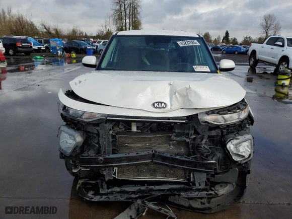 2021 Kia Soul S with VIN KNDJ23AU4M7740780, listed as a Copart auction lot 45237885 with 37,356 mi miles and Salvage Title. Bid and sale history available at carsss.com. Image 5.