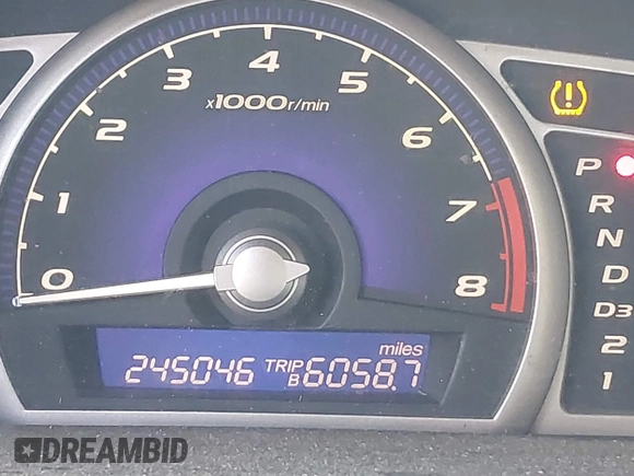 2008 Honda Civic LX with VIN 1HGFA16518L099505, listed as a IAAI auction lot 42138877 with 245,046 mi miles and . Bid and sale history available at DreamBid. Image 15.