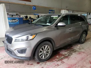 2017 Kia Sorento LX with VIN 5XYPGDA32HG246807, listed as a Copart auction lot 58297235 with 141,521 mi miles and Salvage title. Bid and sale history available at DreamBid. Image 1.