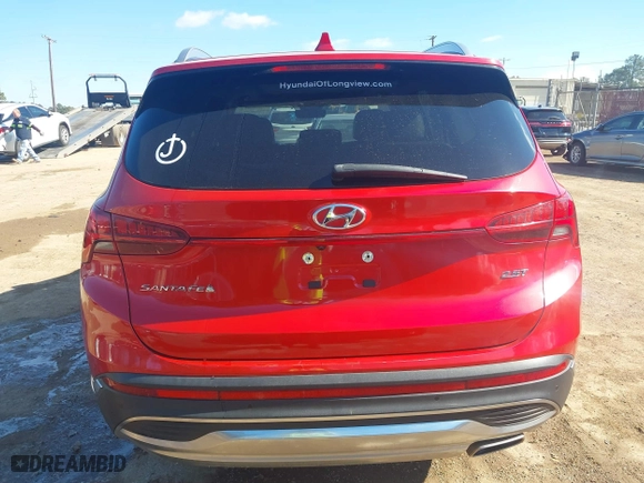 2021 Hyundai Santa Fe Limited with VIN 5NMS44ALXMH335849, listed as a IAAI auction lot 41375048 with 77,844 mi miles. Bid and sale history available at carsss.com. Image 17.