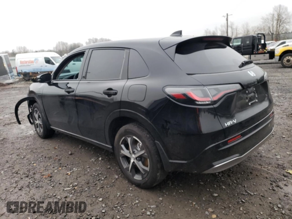 2024 Honda HR-V EX-L z VIN 3CZRZ2H79RM755906, wystawiony jako Copart lot #87858725 z przebiegiem 12 183 mil mil oraz Szkoda całkowita • Salvage title. Historia ofert i sprzedaży dostępna na DreamBid. Obrazek 2.