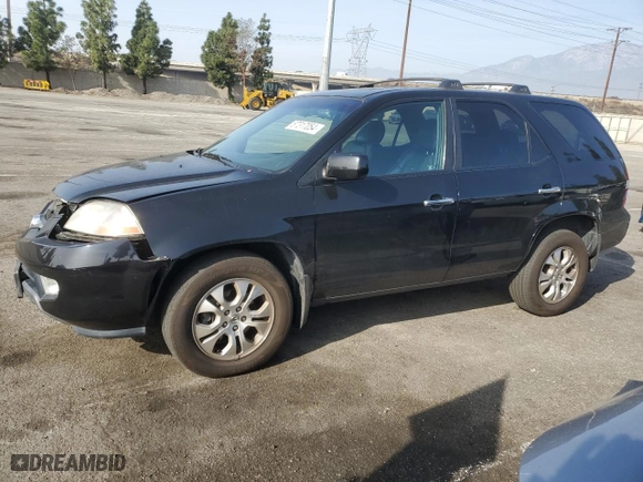2003 Acura MDX Touring Pkg w/Navigation System with VIN 2HNYD18823H532304, listed as a Copart auction lot 87317054 with 152,752 mi miles and Salvage Title. Bid and sale history available at carsss.com. Image 1.