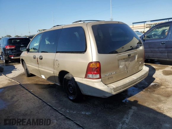 2001 Ford Windstar Wagon LX with VIN 2FMZA51481BB81136, listed as a Copart auction lot 75770474 with 0 mi miles and Non Repairable. Bid and sale history available at carsss.com. Image 2.