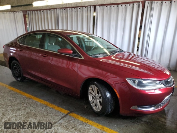 2015 Chrysler 200 Limited with VIN 1C3CCCAB7FN617532, listed as a Copart auction lot 49845165 with 114,584 mi miles and Clean title. Bid and sale history available at DreamBid. Image 4.