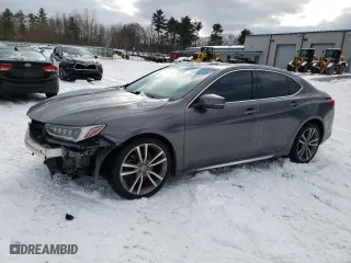 2019 Acura TLX w/Technology Pkg with VIN 19UUB2F48KA008959, listed as a Copart auction lot 44748615 with 76,526 mi miles and Clean Title. Bid and sale history available at carsss.com. Image 1.