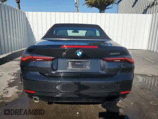 2025 BMW 4 Series 430i with VIN WBA33DB01SCT24596, listed as a Copart auction lot 49396245 with 11,199 mi miles and Clean Title. Bid and sale history available at carsss.com. Image 6.