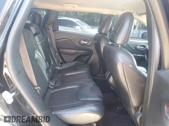 2017 Jeep Cherokee Trailhawk L Plus with VIN 1C4PJMBBXHW517252, listed as a Copart auction lot 51414315 with 185,274 mi miles and Salvage Title. Bid and sale history available at carsss.com. Image 10.
