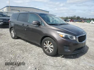 2017 Kia Sedona LX with VIN KNDMB5C18H6225191, listed as a Copart auction lot 51486055 with 125,394 mi miles and Clean Title. Bid and sale history available at carsss.com. Image 4.