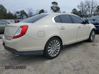 2014 Lincoln MKS with VIN 1LNHL9DK4EG611721, listed as a Copart auction lot 48200765 with 92,671 mi miles and Salvage Title. Bid and sale history available at carsss.com. Image 3.