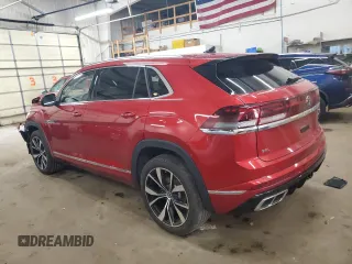 2024 Volkswagen Atlas SEL Premium R-Line z VIN 1V2FE2CA4RC250444, wystawiony jako Copart lot #54139285 z przebiegiem 6 166 mil mil oraz Szkoda całkowita • Salvage title. Historia ofert i sprzedaży dostępna na DreamBid. Obrazek 2.