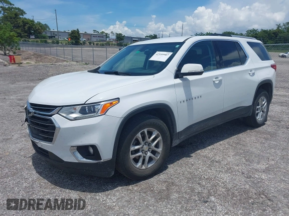 2018 Chevrolet Traverse LT Cloth with VIN 1GNERGKW0JJ185871, listed as a IAAI auction lot 42559907 with 110,722 mi miles and . Bid and sale history available at DreamBid. Image 20.